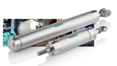 ASCO Numatics Series 488 Repairable Round Line Cylinders