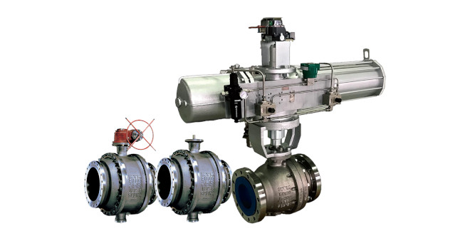 KTM Series E01 Trunnion Mounted Ball Valves