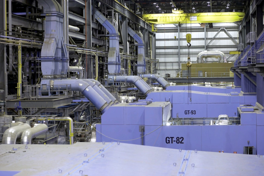 Gas Processing LNG gas power generation